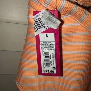 Xhilaration Swim - Yellow Stripped Bathing Suit Xhilaration Swim - Yellow Stripped Bathing Suit